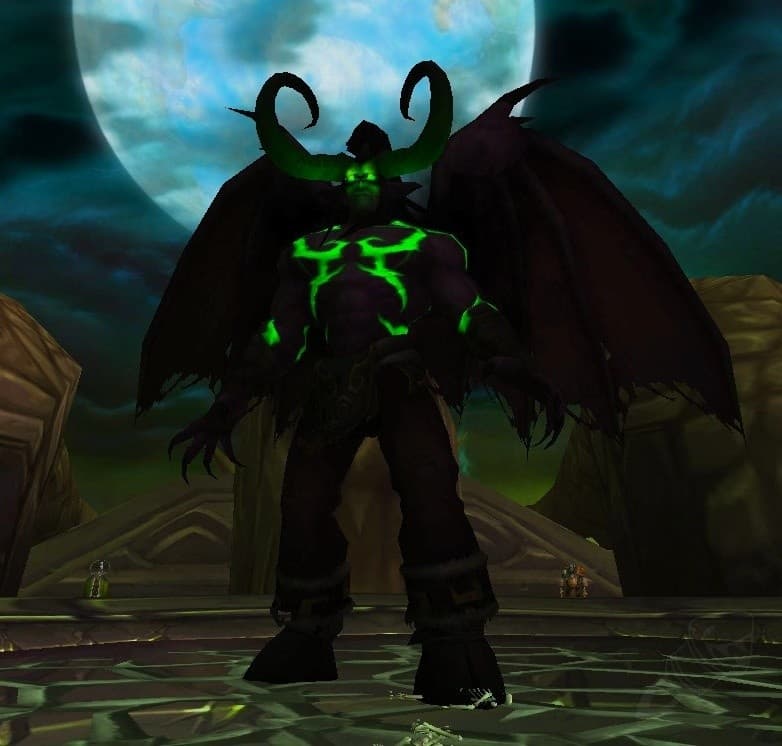 Illidan Hurlorage au Temple noir